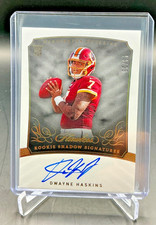 2019 Panini Flawless Shadowbox Signatures DWAYNE HASKINS RC Gold AUTO 18/25