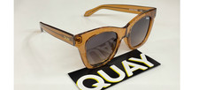 Image of Quay After Hours Crystal Caramel Smoke Taupe Sunglasses