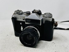 Camera body ZENIT E 35mm Film SLR M42 USSR Camera w/ 28mm Lens - Untested