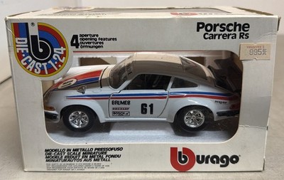 Bburago 0114 Porsche 911 Carrera RS 1:24 Diecast Model Car - New In Box