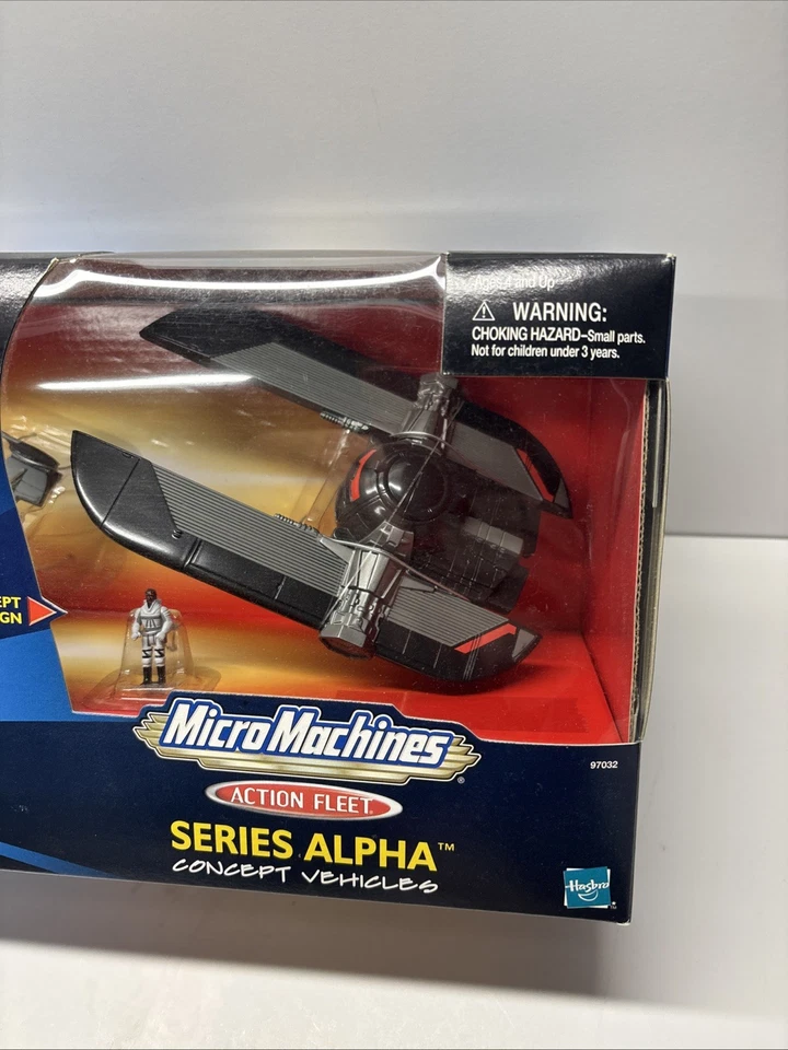 STAR WARS ACTION FLEET SERIES ALPHA SITH INFILTRATOR W/ DARTH MAUL FIGURE - Image 4 of 4