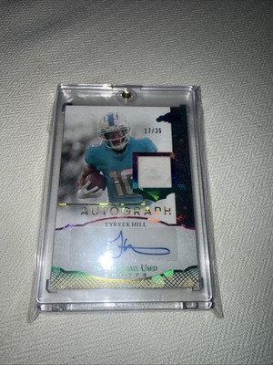 2024 Leaf in the Game Used Sports - Autograph Memorabilia Tyreek Hill...