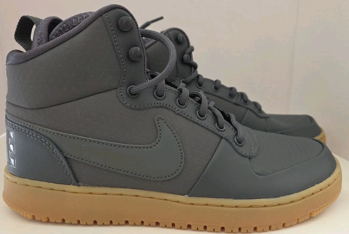 Nike Court Borough Winter Mid Grey Gum | eBay display picture 2