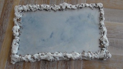 11'' Resin Frozen Ice Lake Pond for Dept 56 Lemax Villages Dioramas Railroads 432