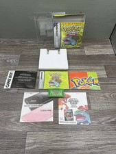 Pokemon LeafGreen Game Boy Advance GBA COMPLETE CIB Box Authentic
