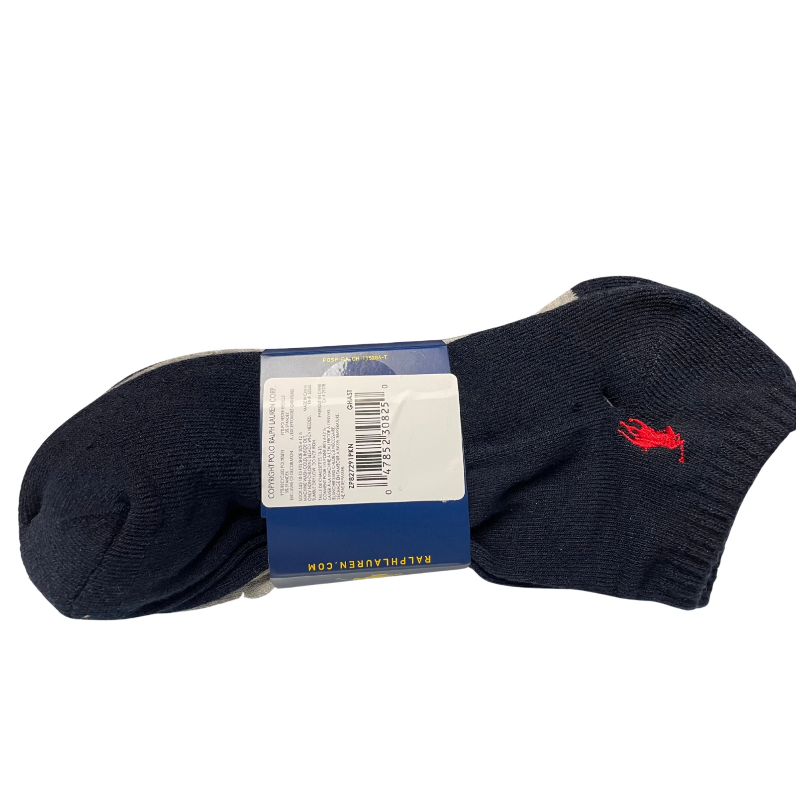 Polo Ralph Lauren Ankle Socks, Sock Size 10-13