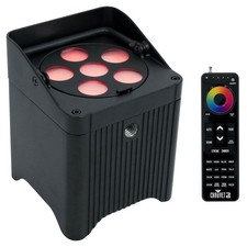 Chauvet DJ Freedom Par T6 Wireless Rechargeable RGB DMX Wash Light RFC-XL Remote