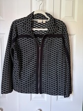 Chicos Size 1 Jacket Activewear
