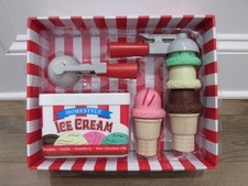 Melissa  Doug Scoop and Stack Ice Cream Cone Magnetic PlaySet