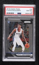 2018-19 Panini Prizm Kostas Antetokounmpo #22 PSA 10 GEM MT hg6
