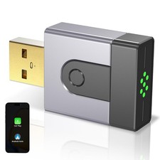 2-in-1 Wireless CarPlay Android Auto Adapter Plug Play A8 5.8GHz BT 5.4