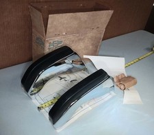 Nos 1972 Chevy Impala Belair Biscayne Accessory Chrome Rear Bumper Guard Set 72