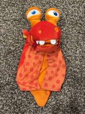HABA Dragon Hand Puppet Eat-It-Up w/ Built in Belly Bag to Feed The Monster 13"