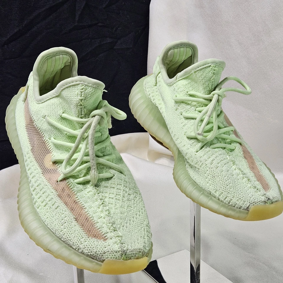 Adidas Yeezy Boost 350 V2 para hombre talla 7 verde lima Foto 2 de 4