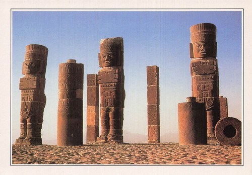 MEXIKO TULA TOLTEKENKRIEGER AUS BASALT - Bild 1 von 2