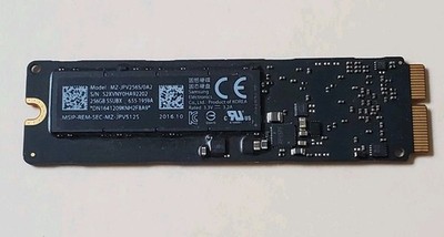 Samsung 256GB SSD MZ-JPV256S/0A2 PCIe Solid State Drive SSD SSUBX 655-1959A