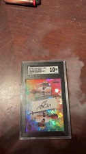2024 WC DREW BREES 1/1 RAINBOW CRYSTAL SGC 10