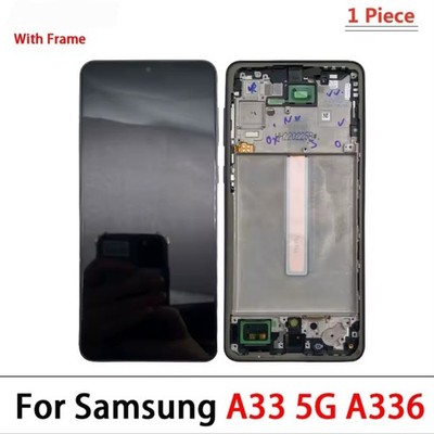 Samsung Galaxy A33 5G SM-A336E A336B OLED Display Touch Digitizer Display + Rahmen