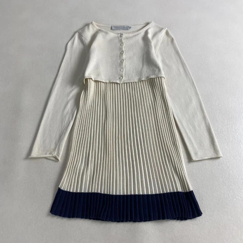 Abito cardigan maglia bambino Christian Dior completo taglia dettagli usatoolo artic
