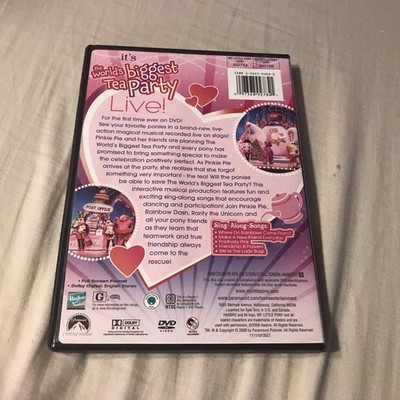 My Little Pony Live The Worlds Biggest Tea Party (DVD, 2008, O