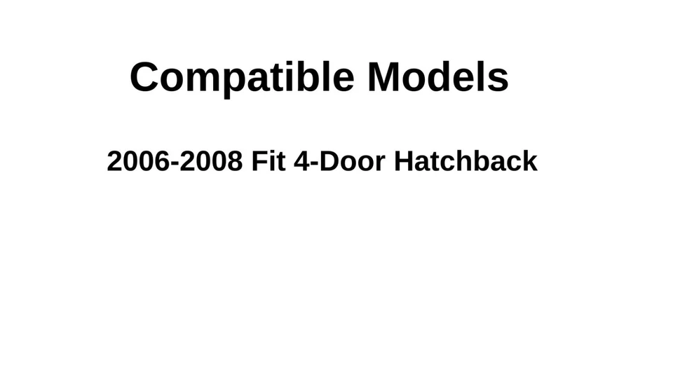 RH Passenger Right Side Front Vent Glass Fits 2006-2008 Honda Fit Hatchback - Image 4 of 4