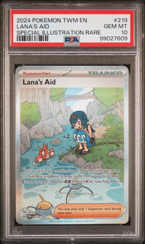 Lana's Aid graded PSA 10 for sale on eBay