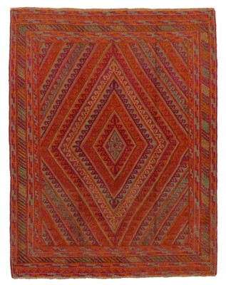 Traditional Vintage Hand-Knotted Carpet 5'0'' x 6'7'' Wool Area Rug