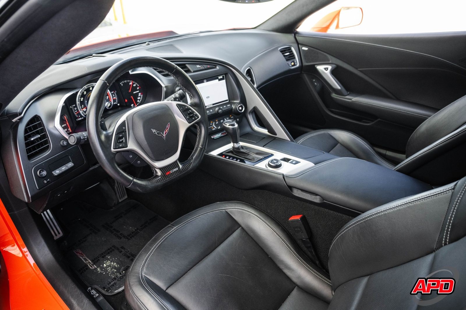 2019 Orange Chevrolet Corvette Z06  | C7 Corvette Photo 2
