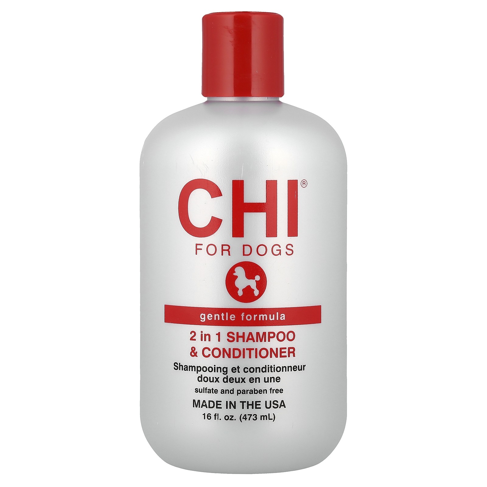 2 in 1 Shampoo & Conditioner, Gentle Formula, For Dogs, 16 f