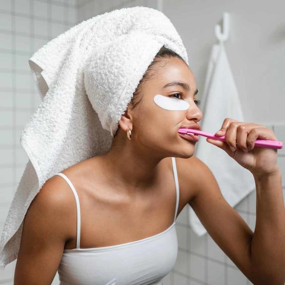 Pasta de dientes blanqueadora avanzada Ultra Brite limpia como nueva paquete de 3 6,0 onzas Foto 3 de 4