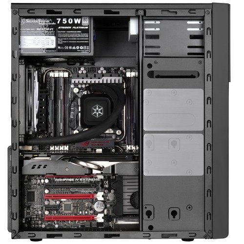 Silverstone PS13 Mini Tower Black - SST-PS13B - Picture 9 of 23