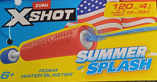 ZURU XSHOT Summer Splash Foam Water Blaster Squirt Toy 120 mL Age 6 MPN