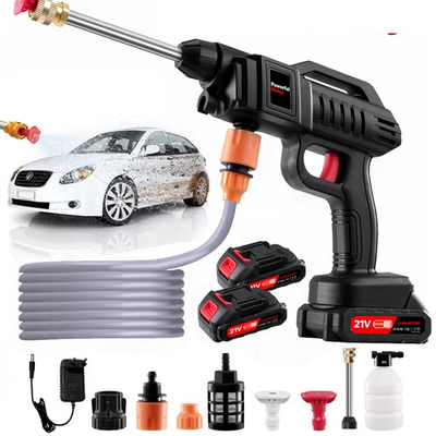 #ad Portable Cordless Electric High Pressure Water Spray Gun Car Washer Cleaner Tool $23.99