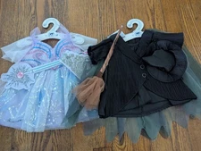 Build a Bear Wicked Movie Elphaba & Glinda Dress Costumes Clothes