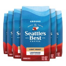 Seattle  s Best Coffee, Light Roast Ground 2 Ounce Pack of 6 