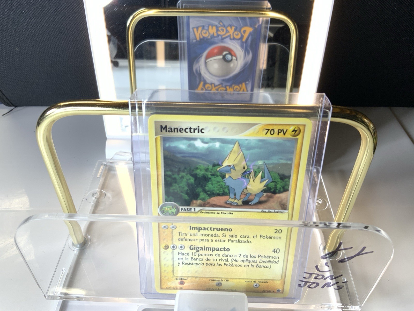 Card Pokémon Manectric Electric 39/109 / Bloc Ex Ruby Sapphire NM 2004