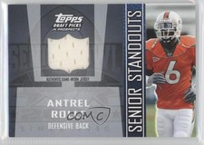 2005 Topps Draft Picks & Prospects Senior Standouts Relics Antrel Rolle 9rg