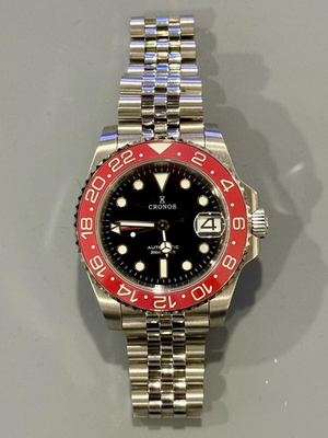 #ad CRONOS L6020 Master GMT NH34 Automatic 200M Diver Watch BGW9 40.5mm $150.00