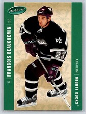 2005-06 Parkhurst Francois Beauchemin Anaheim Mighty Ducks #13