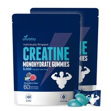 2PCS VivoNu 5000mg Creatine Monohydrate Gummi...