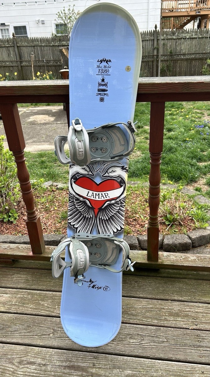 LAMAR Merlot 1320 (52 inch) snowboard and bindings. Lamar