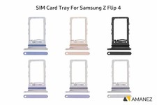Single Sim Card Tray Replacement OEM For Samsung Galaxy Z Flip 4 5G