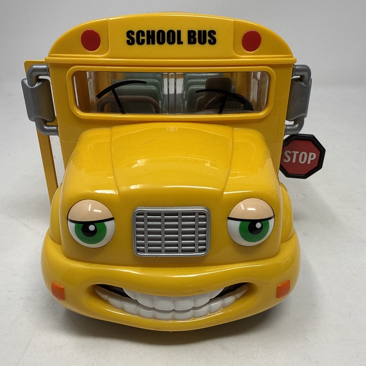The Chevron Cars Sally School Bus Township Toy Automobile 2001