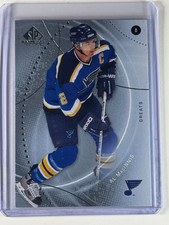 Al MacInnis #7 Greats Base 2025-26 Upper Deck SP Game Used Blues