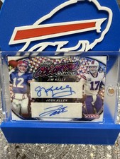2024 Leaf Vivid  Josh Allen - Jim Kelly Dual Auto 1/1