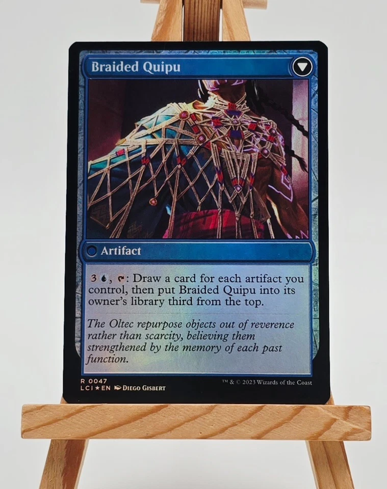 Braided Net Braided Quipu Ixalan Extras LCI Magic EN  47/415 FOIL - Bild 2 von 2