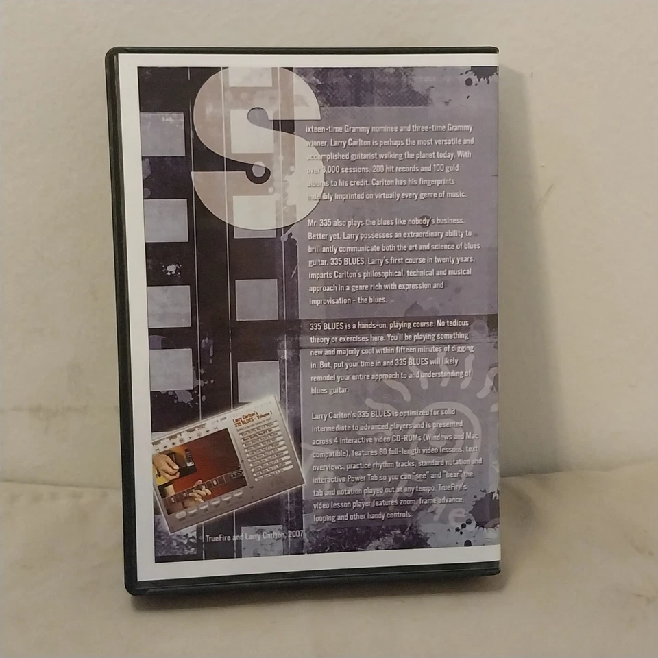 Truefire Presents:Larry Carlton Master Class-335 Blues Improv, Technique, Tone - Image 2 of 4