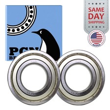 2 6207-ZZ Premium Metal Shield Ball Bearing C3 EMQ, 35x72x17, 6207 ZZ 6207z