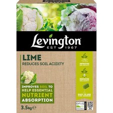 Levington Lime 3.5kg Soil Conditioner Reduces Acidity Improves Clay Soil