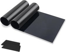 2PCS Windshield Tint Strip 5 VLT Sun Shade UV Glare Protection Film Kit